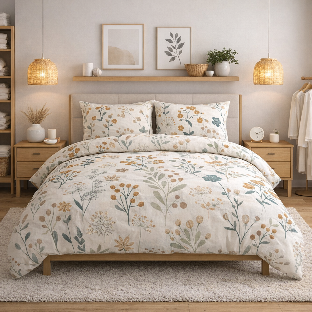 Pościel bawełniana 100% – Sypialnia Premium – komplet pościeli